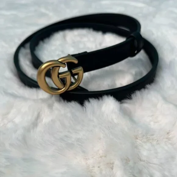 Gucci Belt 2cm/0.8 inch width Size 85cm fit for 26-30 - Picture 3 of 6